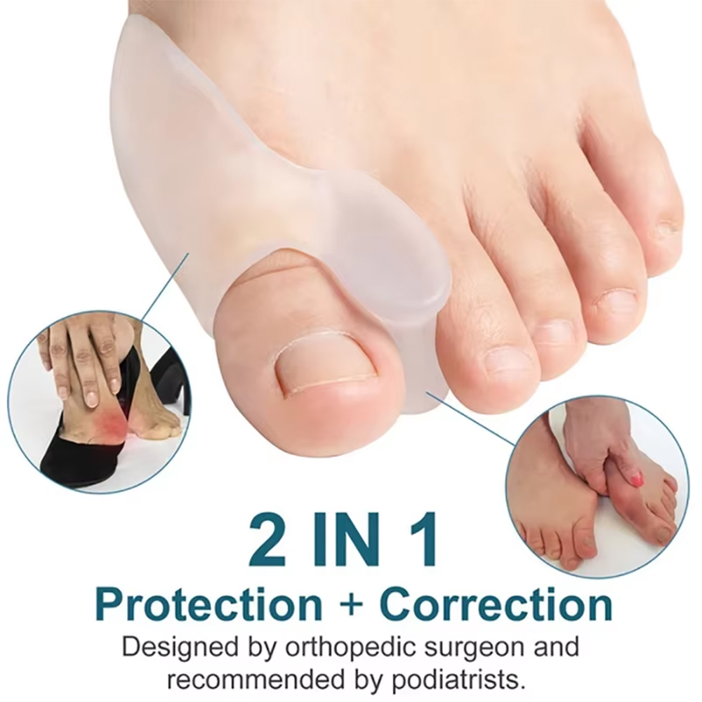 Yoga Toe Separator - Séparateur d'orteils de protection, 1 paire,