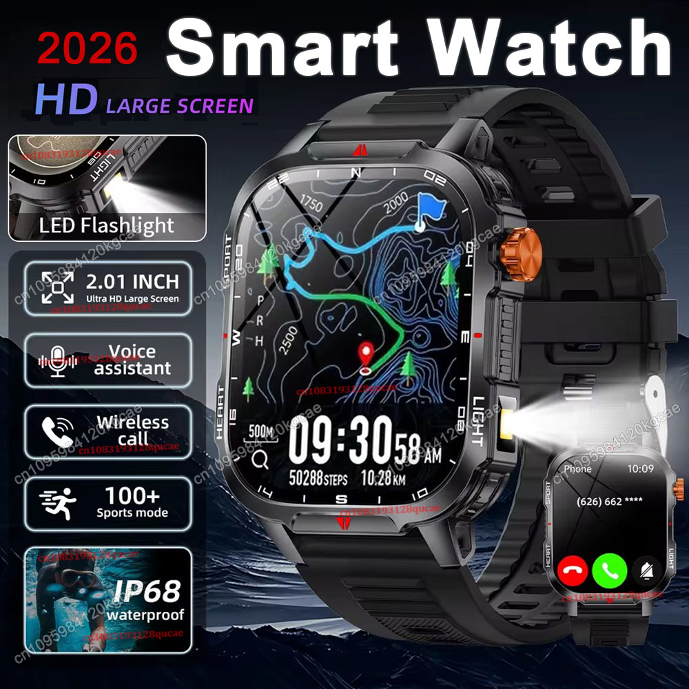 Gym Floor Mats - Nouvelle Montre Connectée Militaire Robuste 2026