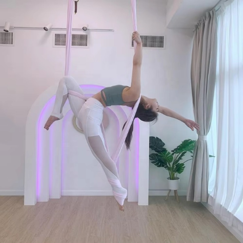 Yoga Swing Aerial - Hamac de yoga aérien professionnel noir