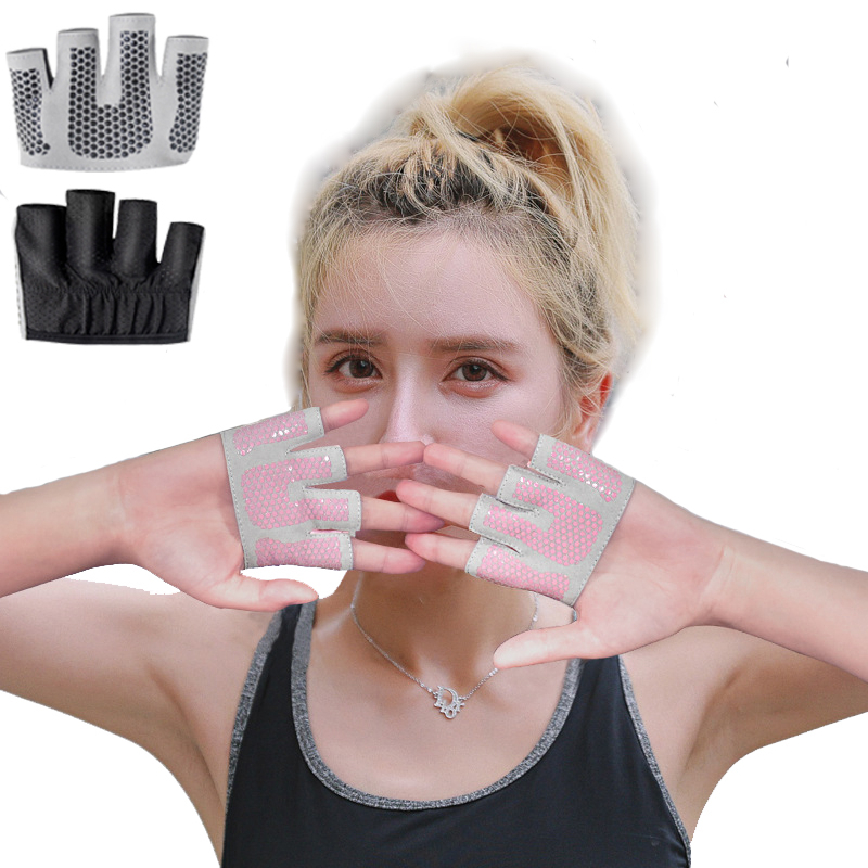 Yoga Fitness Power Yoga - Gants de gymnastique demi-doigt pour hommes