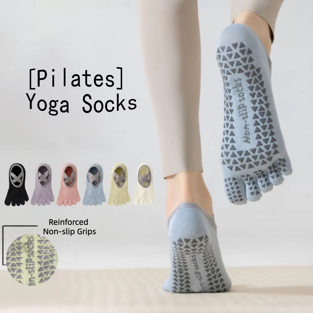 Yoga Toe Separator - 3 paires de chaussettes fines de