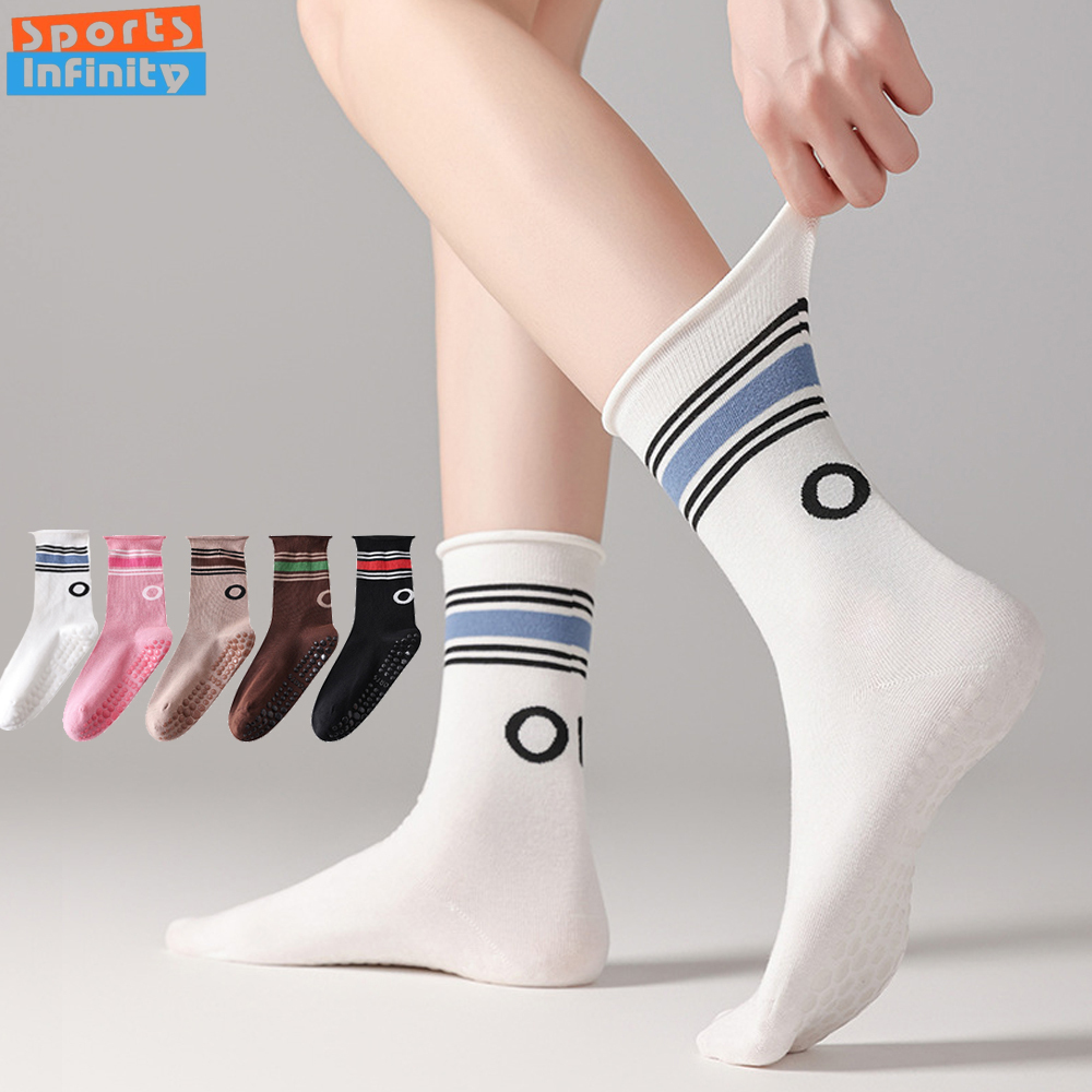 Yoga Dance & Fitness Center Llc - Chaussettes de Pilates professionnelles pour femmes,