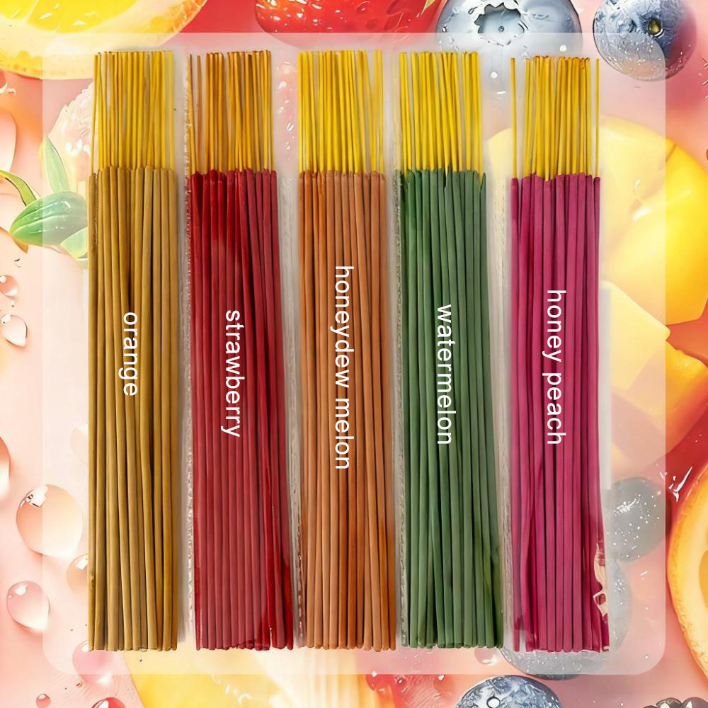 Yoga Fitness Hotel - 150 bâtons d'encens aromatisés aux fruits