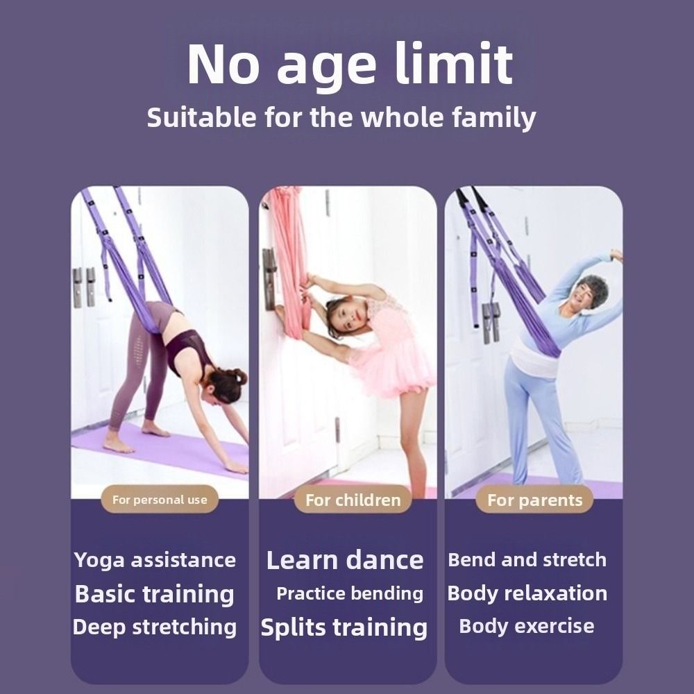 Yoga Swing Aerial - Sangle réglable pour yoga aérien pour