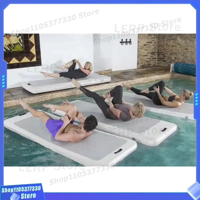 Tapis de yoga aquatique gonfla - Yoga Fitness Factory avis et prix