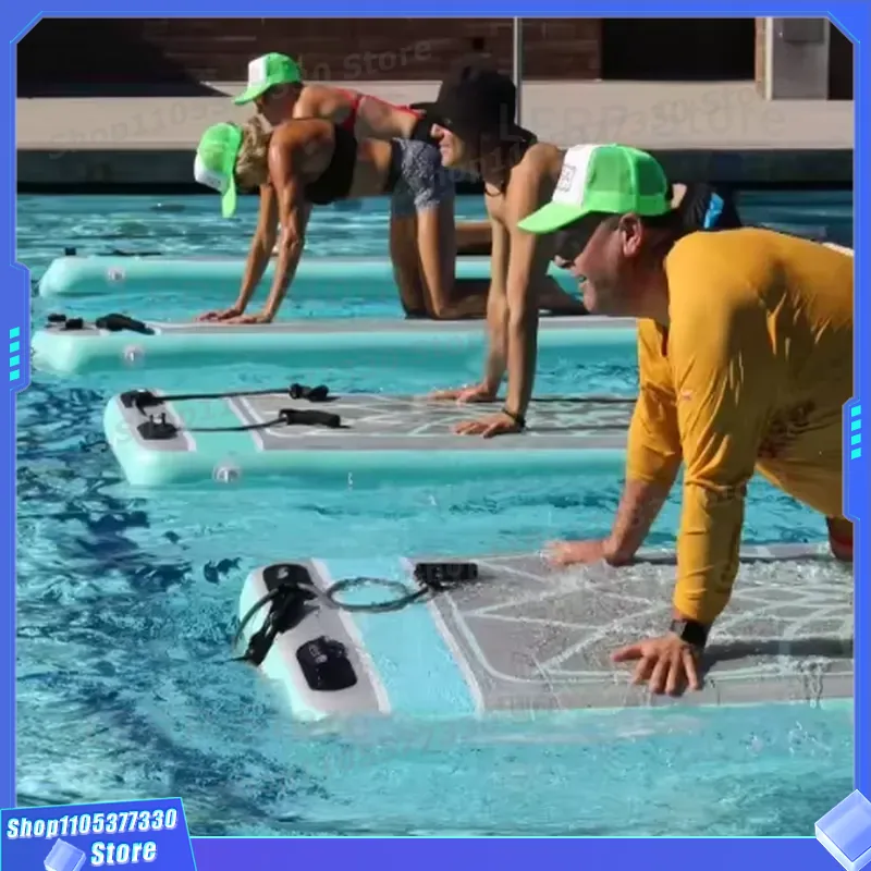 Tapis de yoga aquatique gonfla - Yoga Fitness Factory avis et prix