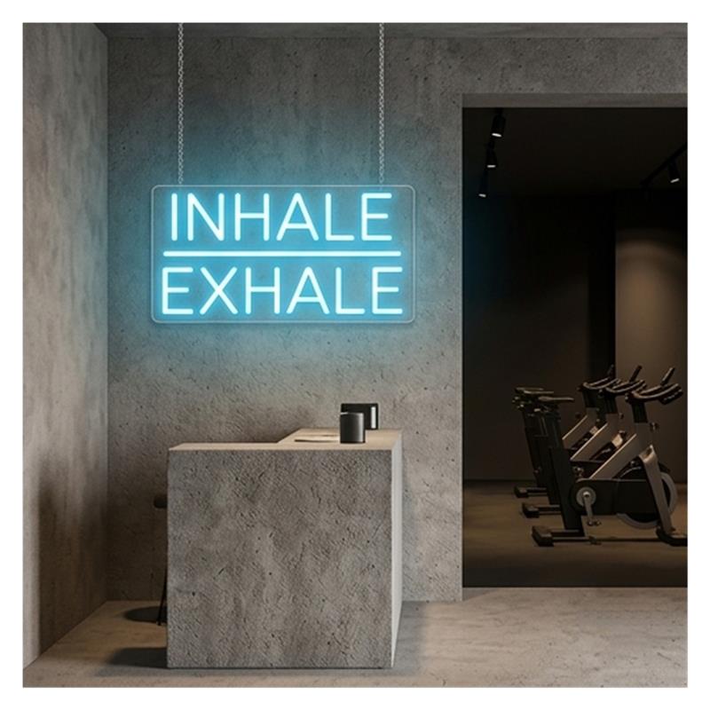 Enseigne lumineuse néon « Inha - Yoga Fitness Power Yoga avis et prix