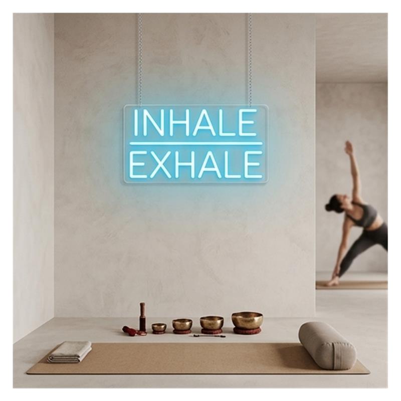 Enseigne lumineuse néon « Inha - Yoga Fitness Power Yoga avis et prix