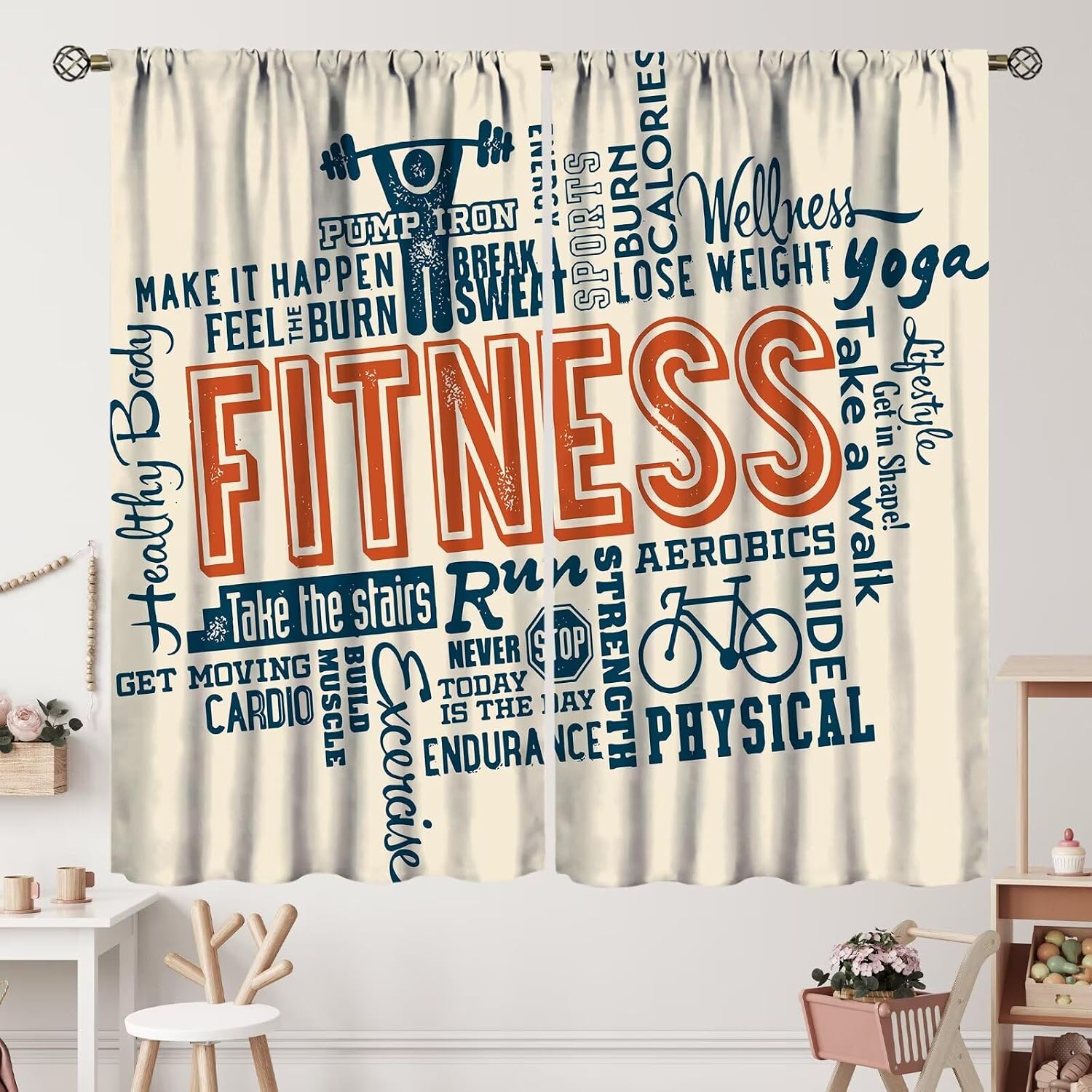Grande bannière murale de moti - Yoga Fitness Hotel avis et prix