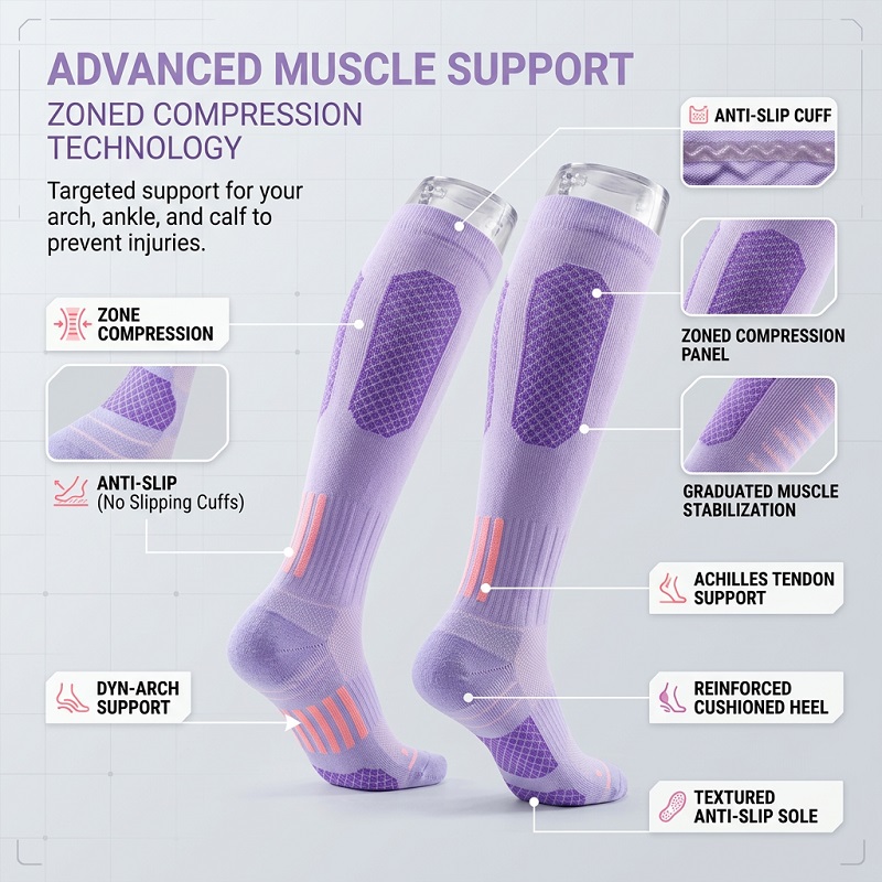 1/6 Paires de Chaussettes Long - Yoga Fitness Yoga avis et prix