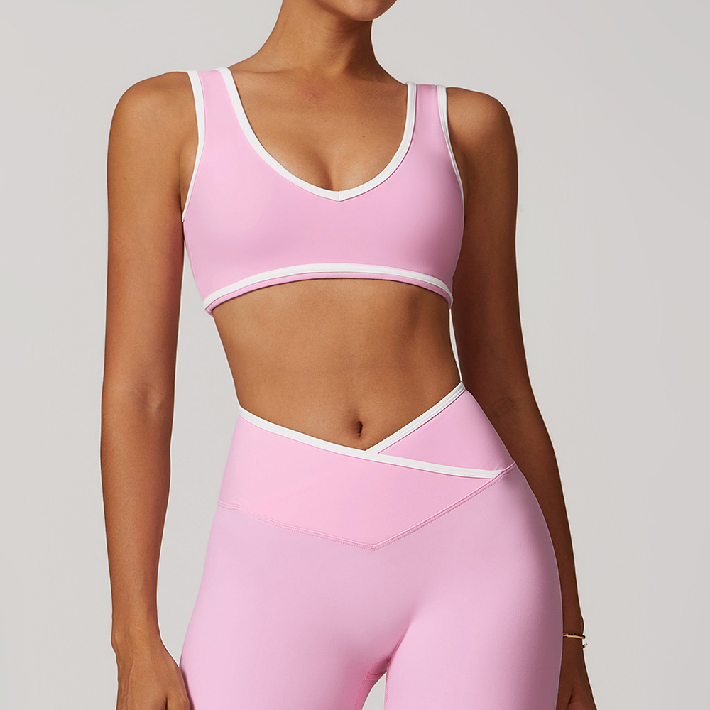 Soutien-gorge de sport à col e - Yoga Và Fitness avis et prix