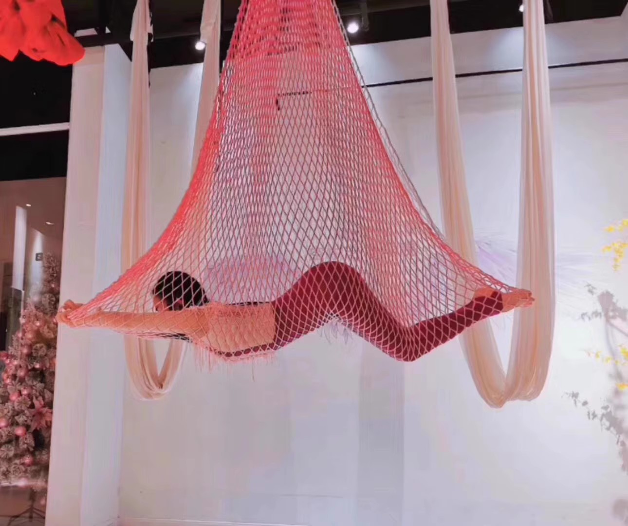 Filet suspendu pour yoga en al - Yoga Swing Aerial avis et prix