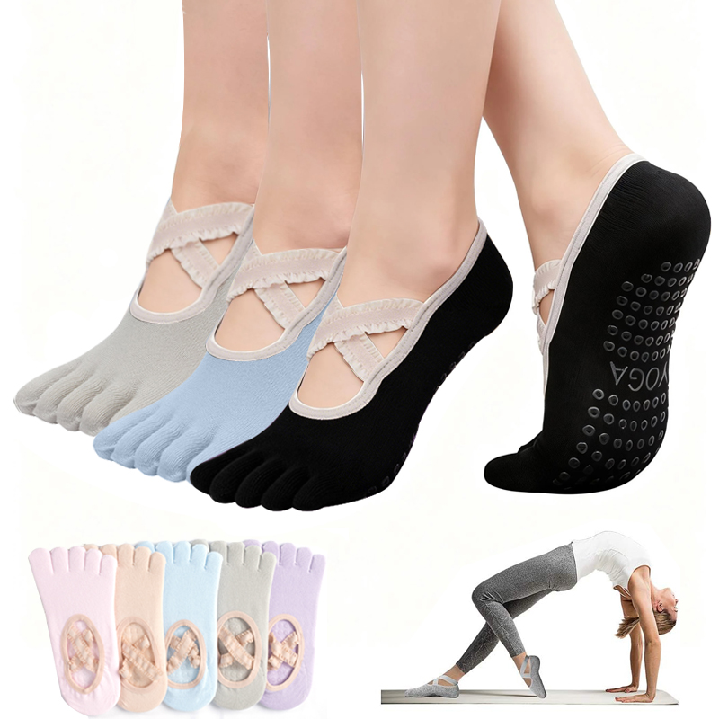 Chaussettes de Pilates antidér - Yoga Dance & Fitness Center Llc avis et prix