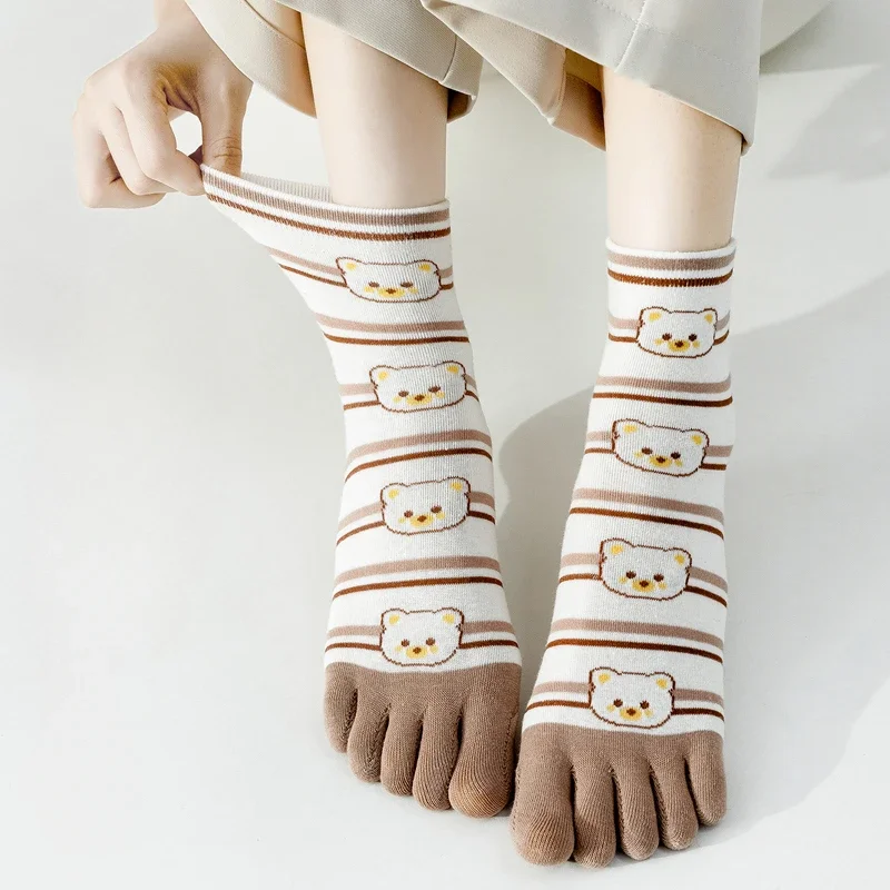 5 paires de chaussettes à cinq - Yoga Toe Separator avis et prix