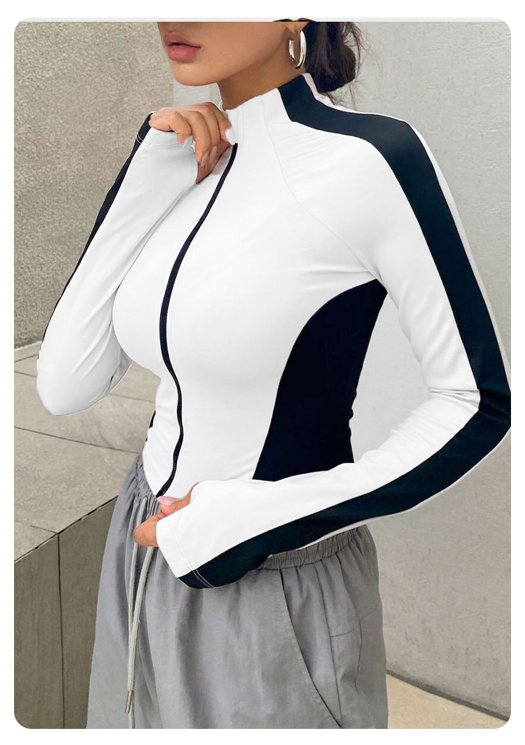 Veste de yoga à col montant, v - Yoga Fitness Yoga avis et prix
