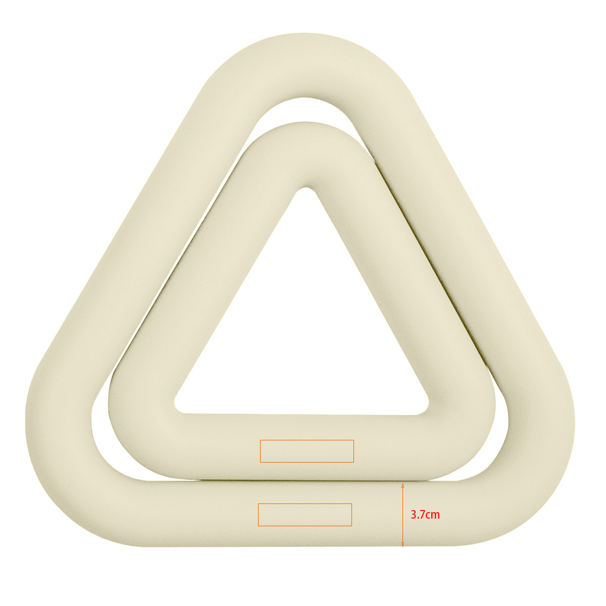 Anneaux de fer triangulaires p - Yoga Fitness Factory avis et prix