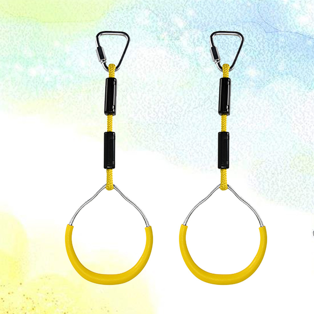 Anneaux d'escalade colorés pou - Gymnastics Rings avis et prix