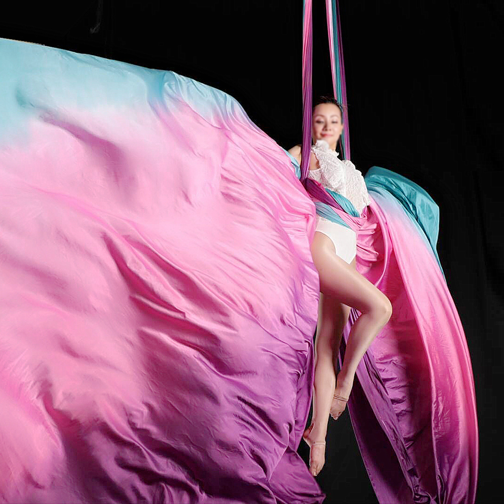 Hamac de yoga ombre anti-gravi - Yoga Swing Aerial avis et prix