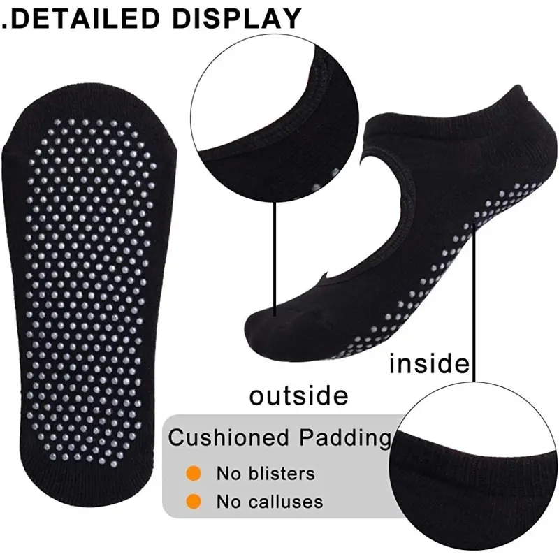Chaussettes de yoga antidérapa - Yoga Dance & Fitness Center Llc avis et prix