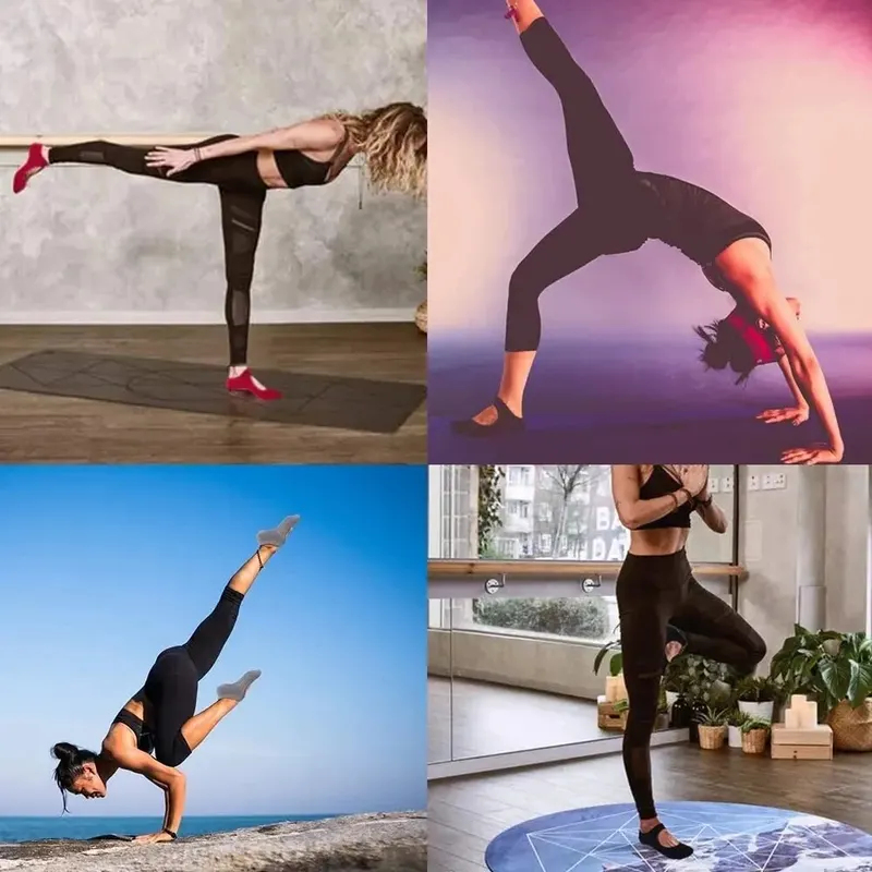 Chaussettes de yoga antidérapa - Yoga Dance & Fitness Center Llc avis et prix