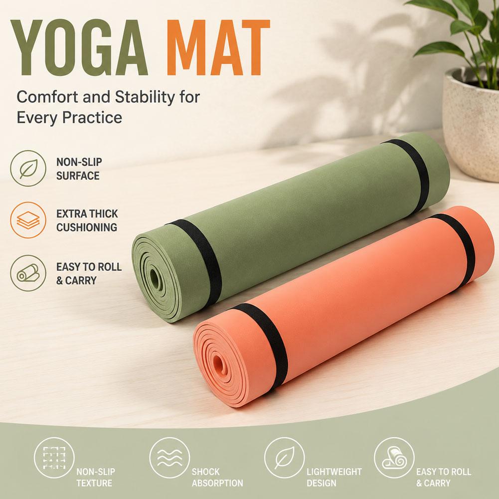 Tapis de yoga et de pilates an - Gym Floor Mats avis et prix